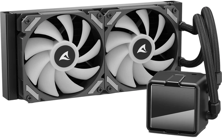 Chłodzenie wodne Sharkoon S50 ARGB Black (4044951044962) - Zdjęcie 4 Chłodzenie wodne Sharkoon S50 ARGB Black (4044951044962) - obraz 4