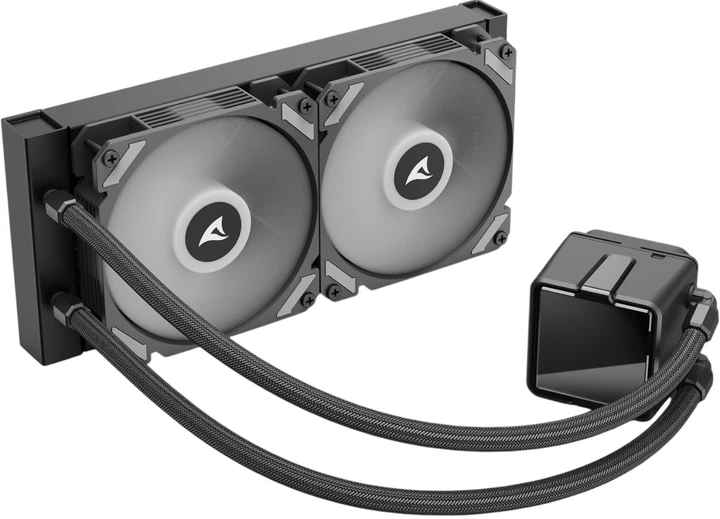 Chłodzenie wodne Sharkoon S50 ARGB Black (4044951044962) - Zdjęcie 9 Chłodzenie wodne Sharkoon S50 ARGB Black (4044951044962) - obraz 9