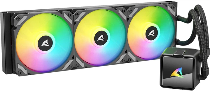 Chłodzenie wodne Sharkoon S60 ARGB Black (4044951044948) - Zdjęcie 1 Chłodzenie wodne Sharkoon S60 ARGB Black (4044951044948) - obraz 1