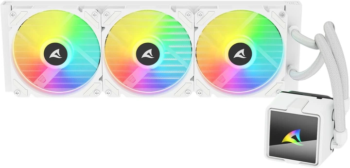 Chłodzenie wodne Sharkoon S60 ARGB White (4044951044955) - Zdjęcie 1 Chłodzenie wodne Sharkoon S60 ARGB White (4044951044955) - obraz 1