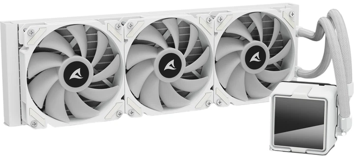 Chłodzenie wodne Sharkoon S60 ARGB White (4044951044955) - Zdjęcie 5 Chłodzenie wodne Sharkoon S60 ARGB White (4044951044955) - obraz 5