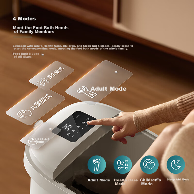 Ванночка PHILIPS 3212F для ног мини с ведром электрическая массажная, постоянная температура, подарочная - Фото 11 Ванночка PHILIPS 3212F для ног мини с ведром электрическая массажная, постоянная температура, подарочная - изображение 11