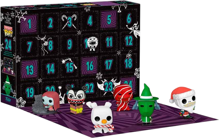 Kalendarz Adwentowy Funko Pop! Disney Nightmare Before Christmas 86098 (889698860987) - obraz 2