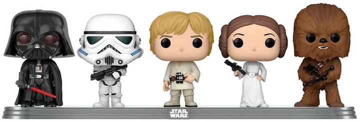 Zestaw figurek Funko Pop! Star Wars Classics 9 cm 5 szt 24523 (889698641227) - obraz 2