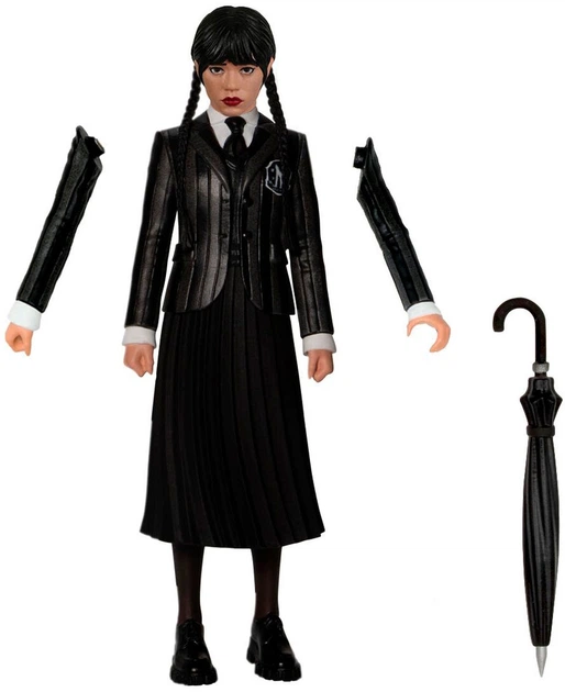 Zestaw Mezco Toyz Wednesday: Wednesday i Enid 9.5 cm MEZ17046 (696198170467) - obraz 2