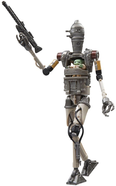 Zestaw figurek Hasbro Star Wars The Vintage Collection The Mandalorian IG-12, Grogu and Anzellan 9.5 cm G06705L00 (5010996292094) - obraz 6