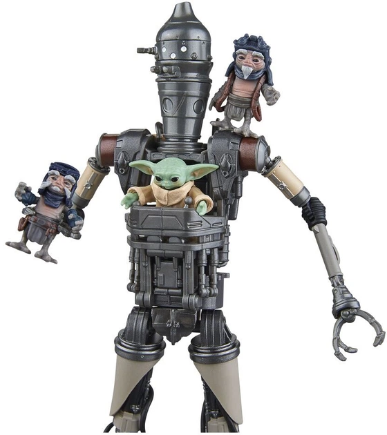 Zestaw figurek Hasbro Star Wars The Vintage Collection The Mandalorian: IG-12 and Grogu 15 cm 4 szt G0074 (5010996251114) - obraz 11