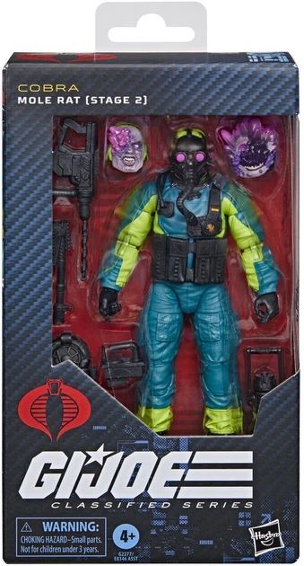Zestaw Hasbro Classified Series G.I. Joe Cobra Mole Rat Stage 2 15 cm G22775X0 (5010996361455) - obraz 2