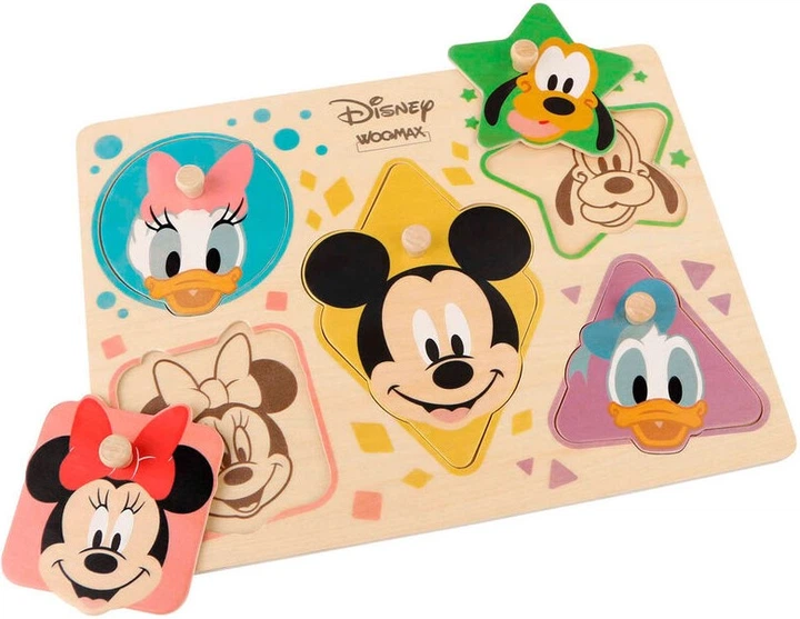 Дерев'яний пазл Woomax Disney MI35169 (8412842487338) - зображення 2