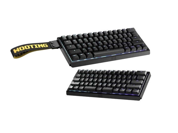 Клавіатура Wooting 60HE v2 - ANSI / Plastic / Black - Фото 4 Клавіатура Wooting 60HE v2 - ANSI / Plastic / Black - зображення 4