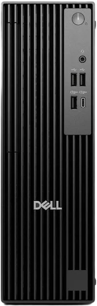 Комп'ютер Dell Pro Slim QCS1250 (BTO105_QCS1250_EMEA) Black - Фото 2 Комп'ютер Dell Pro Slim QCS1250 (BTO105_QCS1250_EMEA) Black - зображення 2