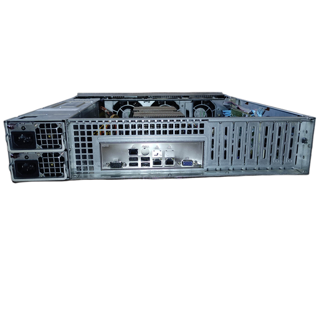 Сервер Supermicro 2U 8LFF / 2x Intel Xeon E5-2640 v2 (8 (16) ядер по 2.0 - 2.5 GHz) / 128 GB DDR3 / 2x 900 GB SAS / Matrox G200eW Graphics / 2x 800W б/в - Фото 4 Сервер Supermicro 2U 8LFF / 2x Intel Xeon E5-2640 v2 (8 (16) ядер по 2.0 - 2.5 GHz) / 128 GB DDR3 / 2x 900 GB SAS / Matrox G200eW Graphics / 2x 800W б/в - зображення 4