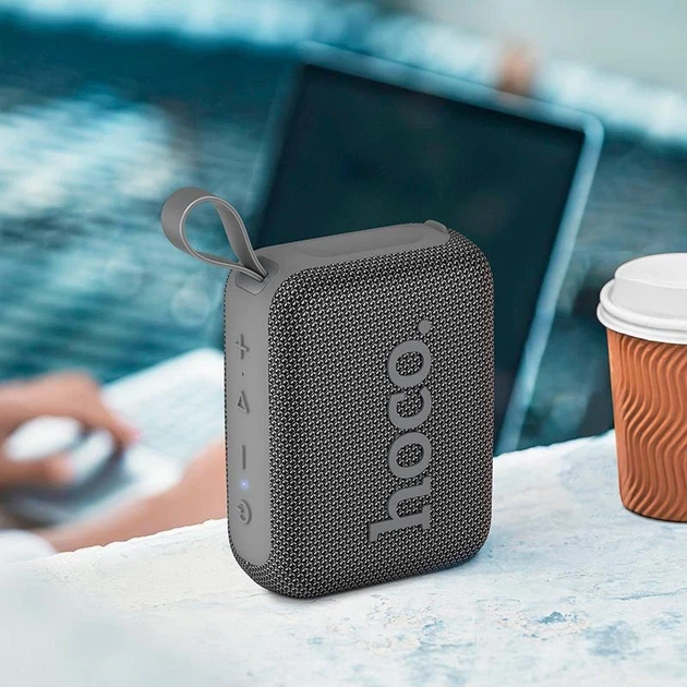 Портативная колонка Hoco HC28 Melody Sports BT Speaker 8W Black - Фото 3 Портативная колонка Hoco HC28 Melody Sports BT Speaker 8W Black - изображение 3