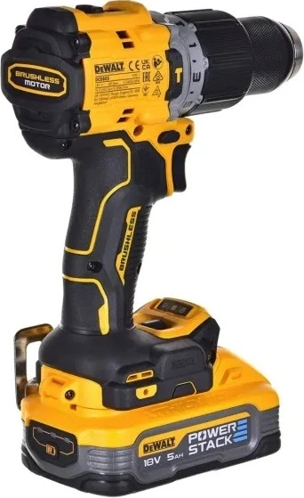 Набір електроінструментів DeWalt 18V DCD805 + DCF850 з 2 акумуляторами 5 Ah (DCK2050H2T-QW) - зображення 9