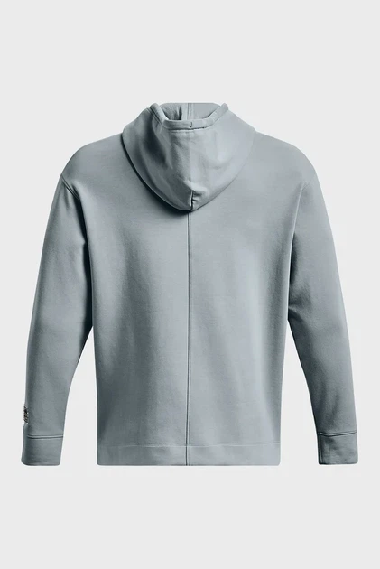 Сіре худі UA Summit Knit Hoodie (Унісекс) Under Armour XXL 1377173-465 - зображення 9
