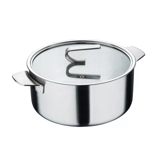 Каструля MasterPro Sigma з кришкою 9.2 л BGMP-1667-MM (00128388) - Фото 1 Каструля MasterPro Sigma з кришкою 9.2 л BGMP-1667-MM (00128388) - зображення 1