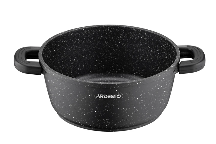 Каструля Ardesto Gemini Anzio з кришкою алюміній 2,5л 20см антипригарне покриття газові/електричні/с (00107432) - изображение 8
