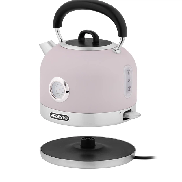 Електрочайник Ardesto EKL-F500L, 1.7л, метал, мат, Otter, ліловий (00109444) - изображение 3