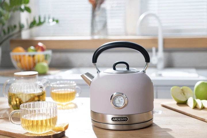 Електрочайник Ardesto EKL-F500L, 1.7л, метал, мат, Otter, ліловий (00109444) - изображение 11