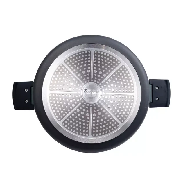 Каструля MasterPro Gastro reeco з кришкою 7.2 л BGMP-8108 (00128370) - изображение 3