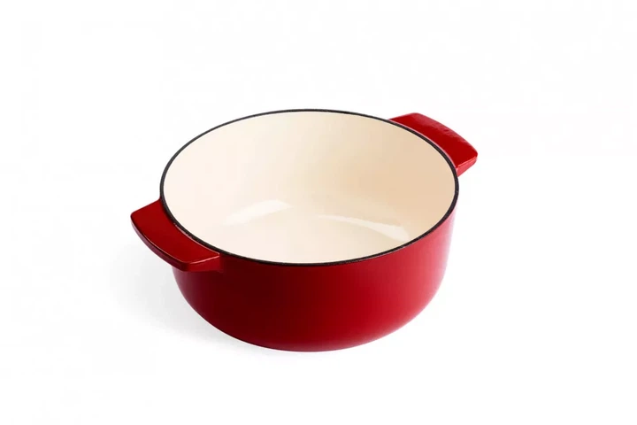 Каструля KitchenAid чавунна 5,2 л 26 см CC006060-001 червона (00128315) - изображение 3