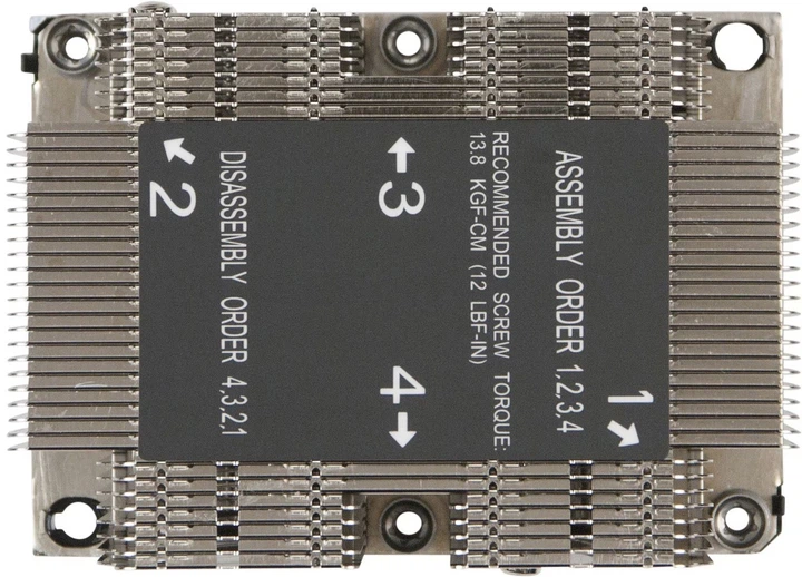 Chłodzenie Supermicro K Cooler Server (SNK-P0078AP4) - Zdjęcie 3 Chłodzenie Supermicro K Cooler Server (SNK-P0078AP4) - obraz 3