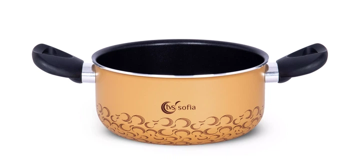 Каструля TVS Sofia без кришки 24 см 83404242310101ж жовта (00128418) - Фото 1 Каструля TVS Sofia без кришки 24 см 83404242310101ж жовта (00128418) - изображение 1