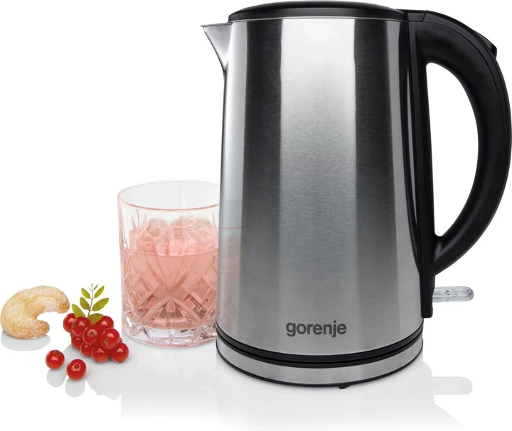 Електрочайник Gorenje, 1,5л, подвійні стінки, Strix контроль, нерж. (00109469) - изображение 10