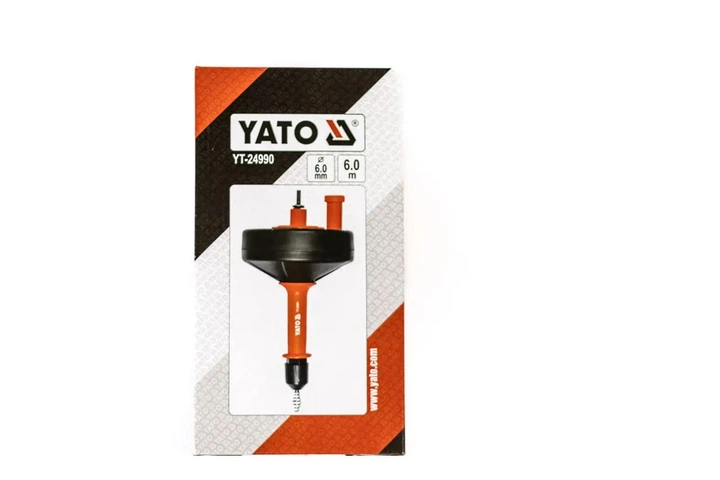 Трос для очистки канализационных труб YATO d6мм 6м (YT-24990) - изображение 8