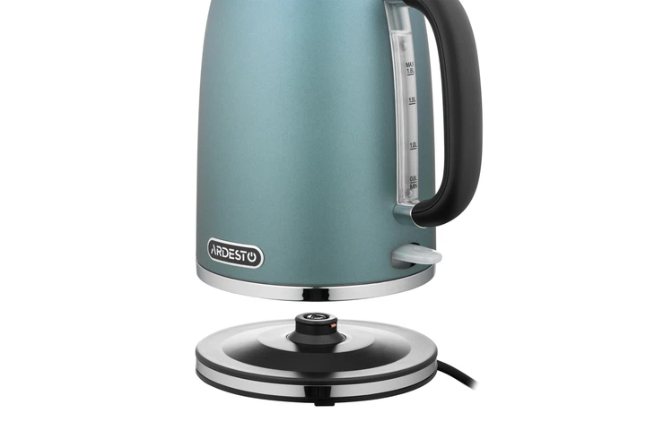 Електрочайник Ardesto Mint Harmony 1.8л, Strix, метал, м'ятний матовий (00109439) - изображение 8