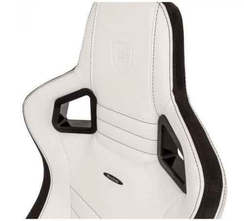 Ігрове крісло Noblechairs EPIC, White/Black (NBL-PU-WHT-001) - зображення 2