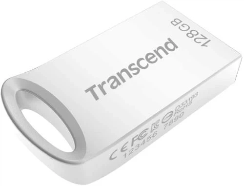 Флеш накопитель USB 128Gb Transcend JetFlash 710, Silver, USB 3.1 Gen 1 (TS256GJF710S) - Фото 3 Флеш накопитель USB 128Gb Transcend JetFlash 710, Silver, USB 3.1 Gen 1 (TS256GJF710S) - изображение 3