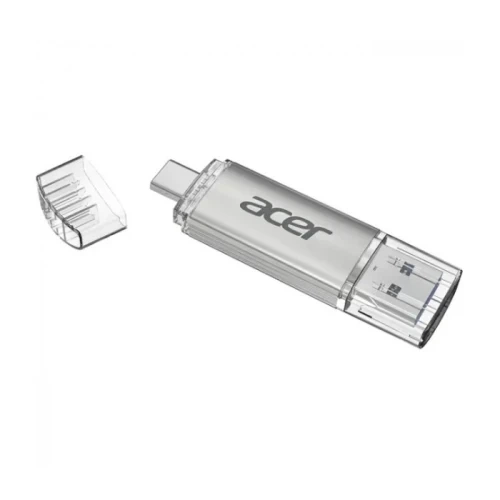 Флеш накопитель USB 16Gb Acer UT300, Silver, Type-C / USB 3.2 Gen 1 (BL.9BWWA.587) - изображение 2