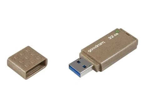 Флеш накопитель USB 32Gb Goodram UME3 "Eco Friendly", Brown, USB 3.2 Gen 1 (UME3-0320EFR11) - Фото 2 Флеш накопитель USB 32Gb Goodram UME3 "Eco Friendly", Brown, USB 3.2 Gen 1 (UME3-0320EFR11) - изображение 2