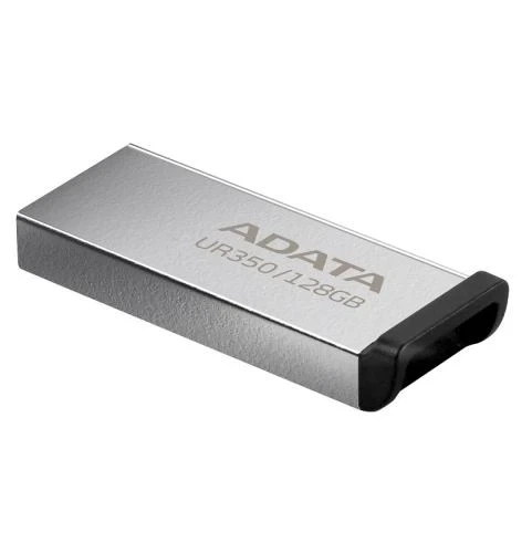 Флеш накопитель USB 128Gb ADATA UR350, Silver/Black, USB 3.2 Gen 1 (UR350-128G-RSR/BK) - изображение 3