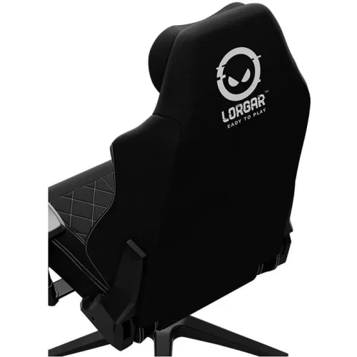 Ігрове крісло Lorgar CHA41, Black/White (LRG-CHA41-BK-WH) - зображення 4
