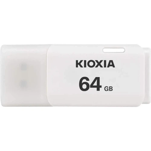 Флеш накопитель USB 64Gb Kioxia TransMemory U202, White, USB 2.0 (LU202W064GG4) - Фото 1 Флеш накопитель USB 64Gb Kioxia TransMemory U202, White, USB 2.0 (LU202W064GG4) - изображение 1