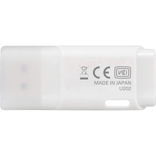 Флеш накопитель USB 64Gb Kioxia TransMemory U202, White, USB 2.0 (LU202W064GG4) - Фото 2 Флеш накопитель USB 64Gb Kioxia TransMemory U202, White, USB 2.0 (LU202W064GG4) - изображение 2