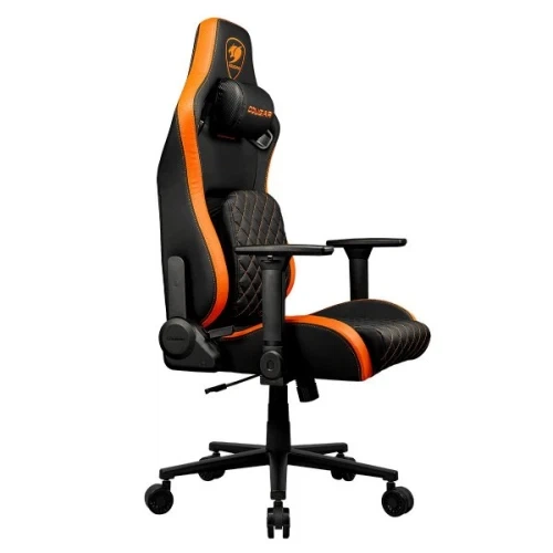 Игровое кресло Cougar Defensor, Black/Orange - изображение 4