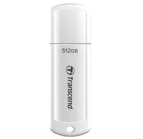 Флеш накопитель USB 512Gb Transcend JetFlash 730, White, USB 3.1 Gen 1 (TS512GJF730) - Фото 1 Флеш накопитель USB 512Gb Transcend JetFlash 730, White, USB 3.1 Gen 1 (TS512GJF730) - изображение 1