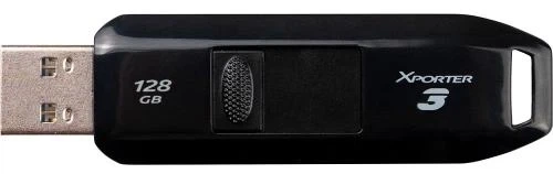 Флеш накопичувач USB 128Gb Patriot Xporter 3, Black, USB 3.2 Gen 1, до 80 МБ/с (PSF128GX3B3U) - изображение 3