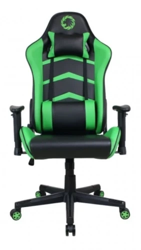 Ігрове крісло GameMax GCR09 "Nirto", Black/Green - зображення 2