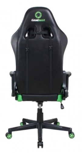 Ігрове крісло GameMax GCR09 "Nirto", Black/Green - зображення 5