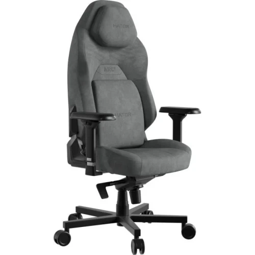 Игровое кресло Hator Arc 3 Velour "L", Grey (HTC3446L) - Фото 3 Игровое кресло Hator Arc 3 Velour "L", Grey (HTC3446L) - изображение 3