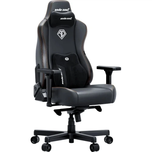 Ігрове крісло AndaSeat Kaiser 3E XL, Black PVC (AD23YC-XL-08-B-PV/C-B01) - зображення 2