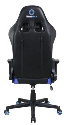 Игровое кресло GameMax GCR09 "Nirto", Black/Blue - Фото 4 Игровое кресло GameMax GCR09 "Nirto", Black/Blue - изображение 4