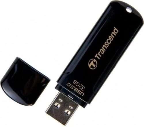 Флеш накопитель USB 32Gb Transcend JetFlash 700, Black, USB 3.1 Gen 1 (TS32GJF700) - Фото 1 Флеш накопитель USB 32Gb Transcend JetFlash 700, Black, USB 3.1 Gen 1 (TS32GJF700) - изображение 1