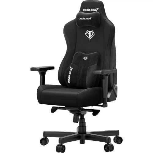 Игровое кресло AndaSeat Kaiser 3E XL, Black Fabric (AD23YC-XL-09-B-CF-B01) - Фото 3 Игровое кресло AndaSeat Kaiser 3E XL, Black Fabric (AD23YC-XL-09-B-CF-B01) - изображение 3