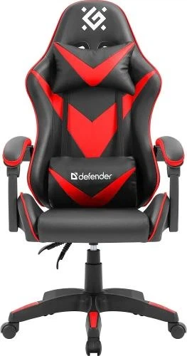 Ігрове крісло Defender xCom, Black/Red (64337) - зображення 2