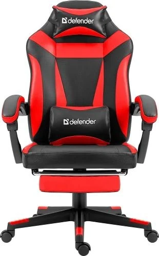 Игровое кресло Defender Cruiser, Black/Red (64344) - Фото 2 Игровое кресло Defender Cruiser, Black/Red (64344) - изображение 2